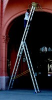 Drabina aluminiowa 3x14 Długość 9,40 m